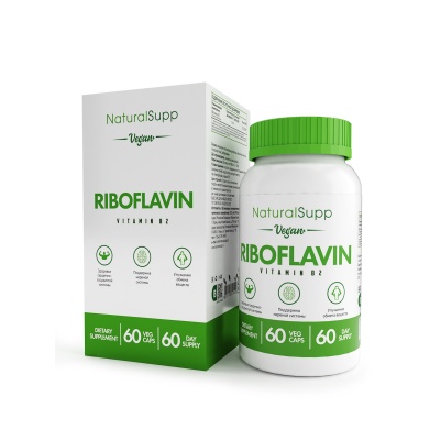  NaturalSupp Riboflavin 60 