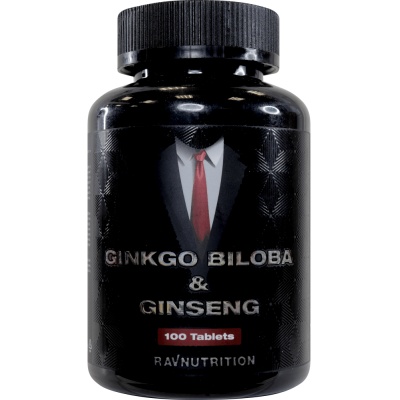  Ravnutrition Ginko Biloba + Ginseng 100 