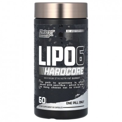  Nutrex Lipo-6 Hardcore 60 