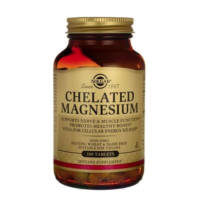  Solgar Magnesium Chelated 400  100 