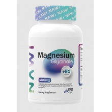  NAWI Magnesium Glycinate + B6 400  120 